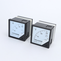 Ampèremètre électrique 6L2-600A, petit ampèremètre en plastique, analogique, pour tableau de bord