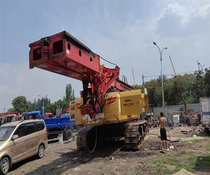 เครื่องตอกเสาเข็ม SR235R พร้อมเครื่องยนต์แกนเครื่องตอกเสาเข็ม SR220 SR280 SR155R SR205R ใช้งานได้นาน2020ปี - Product Image 2