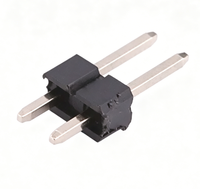 Tersedia Pengiriman Cepat PZ254V-11-02P 3A 250V Header Pin Jantan Satu Baris untuk Koneksi Kabel PCB & Plug-in Modul