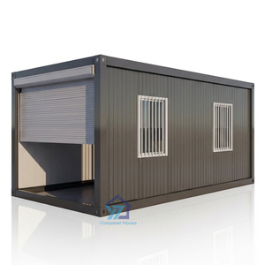 Garage conteneur personnalisé OEM, design moderne en kit avec fenêtre de sécurité pour le stationnement de voitures et le rangement d'outils - Product Image 6