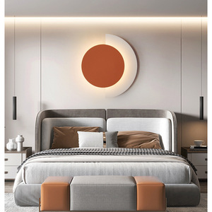 Lámpara de pared moderna para sala de estar Simple tradicional con luz LED de Control remoto para decoración de dormitorio de pasillo de porche - Product Image 5