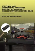 Console de jeux vidéo NKIWI Retro Games Stick S905Y2 Quad Core 8K 4K HD 64GB TF Card G11 Pro P5 Plus Game Stick