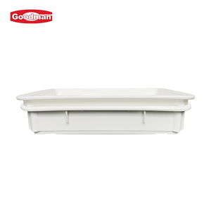 Pizza Dough Box Dough Box Food Grade 45x32cm White Plastic Pizza Dough Proof Box For Bakery Kitchen