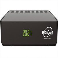 DIGIQUEST G9 DVB-T2 HEVC Decodificador Digital Terrestre Full HD de 10 bits, Control Remoto Dual, Botones Grandes, Reproductor Multimedia USB, Alimentación de 12V