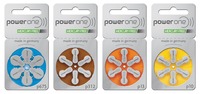 Power One 312 Varta Batteries pour aides auditives taille 312 batterie zinc-air sans mercure Offre Spéciale piles pour aides auditives