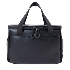 Custom Printed Large Capacity Portable Insulated Heavy Duty for Picnics Made of Oxford Polyester Thermal <b>Lunch</b> Cooler Tote <b>Bag</b> - Product Image 6