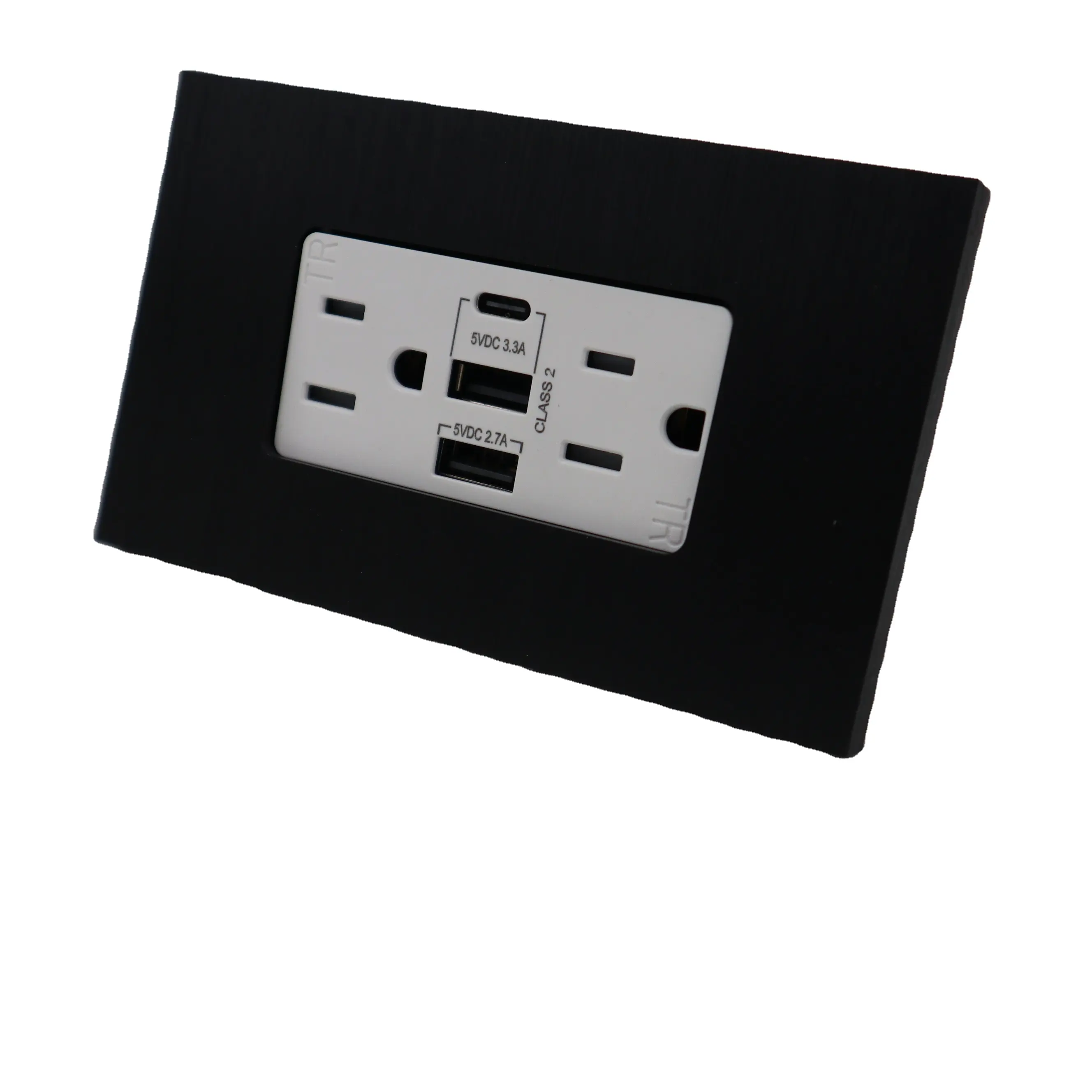 Nueva instalación Varias ubicaciones Home Offices outlets 15 Amp Receptáculo decorativo