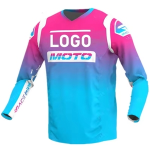 Jersey <span class=keywords><strong>de</strong></span> Ciclismo <span class=keywords><strong>de</strong></span> <span class=keywords><strong>Montaña</strong></span> para Hombre, Transpirable, <span class=keywords><strong>de</strong></span> Secado Rápido, con Protección UV UPF 50, Personalizable con Logotipo, Ropa <span class=keywords><strong>de</strong></span> Motociclismo, Jersey <span class=keywords><strong>de</strong></span> Motocross - Product Image 4