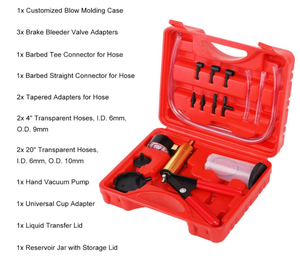 16pcs תעשייתי & diy כיתה כלי <span class=keywords><strong>bleeder</strong></span> עם משאבת ואקום יד משאבת ואקום אום & odm תמיכה מותאמת אישית - Product Image 2