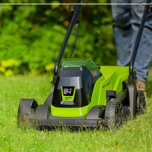 <b>Cordless</b> Lawn Mower Grass Cutter 40V Brushless Electric Height Adjustable - Product Image 3