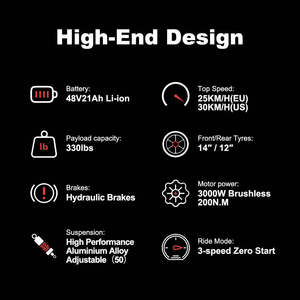 มอเตอร์ไซค์วิบากไฟฟ้าขนาดเล็กสำหรับผู้ใหญ่3000W 4000W 6000W แฟชั่นจาก US UK ราคาถูก - Product Image 5