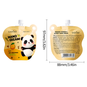 Crème pour les <span class=keywords><strong>mains</strong></span> aux fruits en gros : Pêche, Orange, Avocat avec Minéraux et Vitamine C – Hydratante, Anti-Gerçures, Anti-Desquamation – Marque Privée OEM - Product Image 6