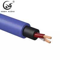 YIVO-Cable de altavoz XSSH Furutech Alpha Series, alta calidad, bricolaje, OD 13MM, 2 núcleos, ocho núcleos, 4N, cobre puro