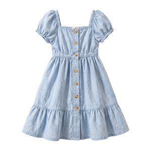 Kids Summer Dress Comfortable Daily Made in China Model 2026.4-7 <b>Random</b> Mix Shipment Supported - Product Image 1