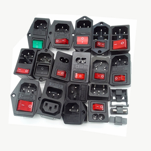 ปลั๊กเชื่อมต่อไฟฟ้าแบบ IEC320 C14 รุ่น Wenzhou AC-03 AC-02 พร้อมที่จับ รองรับกระแสไฟ 10 แอมป์ 250 โวลต์ พร้อมฟิวส์ในตัว - Product Image 3