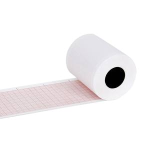 Papel para ECG de 80 mm x 20 mm, papel térmico para impresora de ECG, rollo blanco con líneas de gráfico, uso médico - Product Image 3