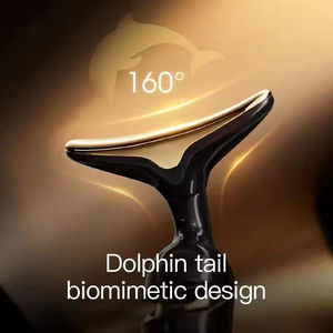 Appareil de beauté pour usage domestique, masseur facial vibrant anti-âge, raffermissant la peau, éliminateur de rides du visage, lifting du cou, avec 3 têtes - Product Image 3