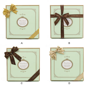 โบว์ริบบิ้นขายส่ง โบว์สำหรับห่อช็อคโกแลต โบว์ผูกสำเร็จรูป ยืดหยุ่นและปรับได้ โบว์ริบบิ้นผ้าซาตินสำเร็จรูปสำหรับทำของขวัญ - Product Image 2