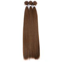 Extensions de cheveux semi-synthétiques en fibres haute température de 26 pouces pour tressage, couleur personnalisée, vente en gros