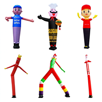 Mannequin publicitaire gonflable personnalisé pour extérieur, type Skydancer, Air Dancer, Wave Man