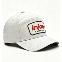 Gorra de Golf Personalizada de 7 Paneles, Transpirable, con Logotipo en Parche, Visera Curva, Ajustable, con Cierre a Presión, para Deportes al Aire Libre, para Amantes del Golf