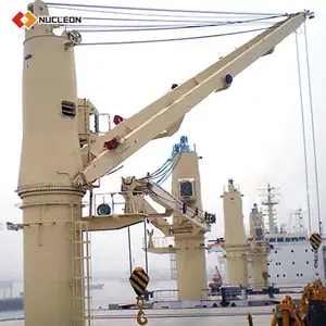 Судоходный палубный кран 10 тонн 25 тонн морской палубный морской кран 30 тонн коклюшек лодочный оффшорный кран цена