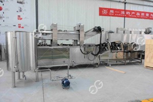 Machine à friture de biscuits en continu, pour la ligne de transformation des aliments frit Kurkure - Product Image 3