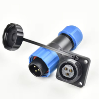 Connecteur d'alimentation étanche IP68 LD28-2/3/4/5/6/7-9 broches, prise industrielle sans soudure, fiche aviation