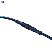Connecteur Circulaire M12 Étanche Personnalisé 2-8 Broches Mâle Femelle à Visser avec Écrou Métallique IP67 IP68 PA66 – Direct Usine