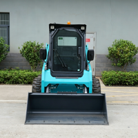 Chargeuse compacte sur roues RC SWL2820, mini-chargeuse hydraulique pour travaux agricoles et de construction avec télécommande, OEM disponible