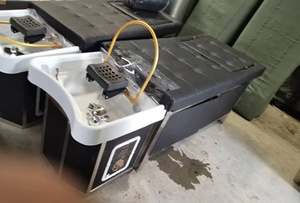 เตียงสปาผมสไตล์ญี่ปุ่นยอดนิยมขายดี สำหรับเฟอร์นิเจอร์ร้านเสริมสวย พร้อมถังเก็บน้ำและระบบหมุนเวียนน้ำ - Product Image 6