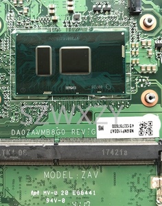 เมนบอร์ดสำหรับแล็ปท็อป <span class=keywords><strong>ACER</strong></span> Aspire A315 A315-51 พร้อมซีพียู SR2UW <span class=keywords><strong>I3</strong></span>-6006U แรม 4GB รุ่น DA0ZAVMB8G0 NBGNP1100A MB ผ่านการทดสอบ 100% จัดส่งรวดเร็ว - Product Image 4