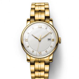 Reloj de Oro al por Mayor para Hombre, Reloj de Lujo con Moissanita, Relojes Mecánicos Automáticos, Calendario, Luminoso, Resistente al Agua - Product Image 3