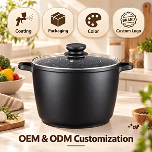 <span class=keywords><strong>Olla</strong></span> <span class=keywords><strong>de</strong></span> Cocina <span class=keywords><strong>Grande</strong></span> con Revestimiento Antiadherente, Diseño Nuevo, <span class=keywords><strong>Precio</strong></span> <span class=keywords><strong>de</strong></span> Fábrica, Venta al Por Mayor OEM - Product Image 2