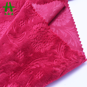 Vải Mulinsen Bán Chạy Emboss <span class=keywords><strong>Plain</strong></span> Dye Double Side Vải Siêu Mềm - Product Image 4