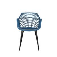 Vente en gros de chaises modernes à trous creux chaises en plastique nouveau design pour la salle à manger