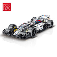 XMORK usine en gros 1:10 FW41 F1 voiture de course blocs de construction 1152 pièces modèle de voiture classique ensemble de briques pour Collection