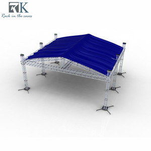 Stage <b>Lighting</b> Events Spigot Truss Heavy Duty Aluminum Alloy Portable Square SpeakerBox Truss for Concerts - Product Image 1