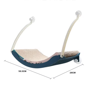 Qingqin fabricante al por mayor estable ventosa colgante ventana gato hamaca con manta - Product Image 3