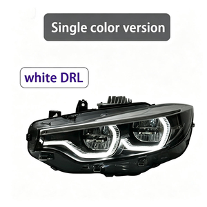 Conjunto de faros delanteros modificación M4 GTS con luz diurna amarilla tipo cuchara, compatible con BMW Serie 4 F32 F82 F36 2013-2020 - Product Image 2