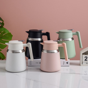 Stainless Steel 304 Large Capacity Thermos <strong>Teapot</strong> 12-24 Hours <strong>Thermal</strong> Insulation Kettle Modern Design for Household Outdoor Use - Product Image 2