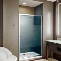 Clôture complète de douche de conception moderne de portes de douche de Dubaï d'alliage d'aluminium