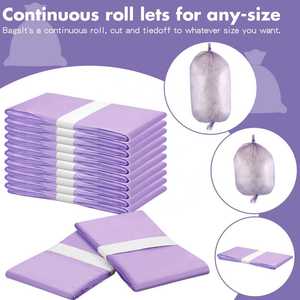 Sacs de recharge pour système de gestion des couches, sacs poubelles intelligents pour seaux à couches et gestion des déchets ménagers - Product Image 3