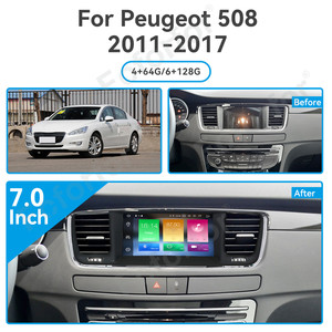 <span class=keywords><strong>7.0</strong></span> ''Carplay Cho Peugeot 508 2011 2017 <span class=keywords><strong>Android</strong></span> 13 <span class=keywords><strong>GPS</strong></span> Navigation Đa Phương Tiện Máy Nghe Nhạc Tự Động Hiển Thị Không Dây Xe Đài Phát Thanh Đầu Đơn Vị - Product Image 2