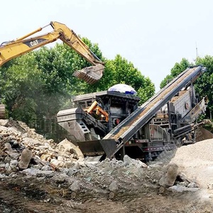EU Crawler Type Mobile Stone Crusher <b>Machine</b> Gravel Mobile Stone Crusher <b>Machine</b> Truck Mounted Mobile Stone Crusher - Product Image 1