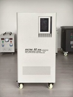 Stabilisateur de tension AC 6kva 20kva 30kva 50kva 80kva Triphasé AVR Régulateur de tension automatique 380v Cuivre SVC