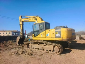 Komatsu รถขุดดิน PC220-7มือสอง22ตัน PC220 PC200รถขุดตีนตะขาบ PC300 220 220-7ของแท้ - Product Image 3