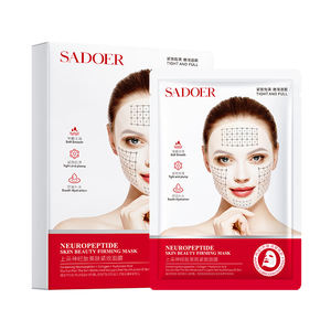 50% de réduction sur le prix de gros SADOER Neuropeptide Anti-rides Masque hydratant pour le visage Soins de la peau coréenne Hydratant Beauté Masque facial - Product Image 5