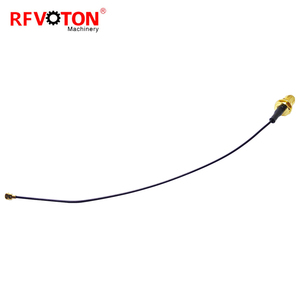 스마 커넥터 케이블 U.FL/ufl/MHF to RP SMA 여성 잭 벌크 헤드 피그 테일 1.13mm 1.37mm/081 Rf 동축 케이블 점퍼 20cm - Product Image 3