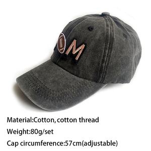 Casquette de baseball brodée <span class=keywords><strong>Rugby</strong></span> Football Mom Casquette de sport Duckback pour hommes et femmes Vente en gros - Product Image 2